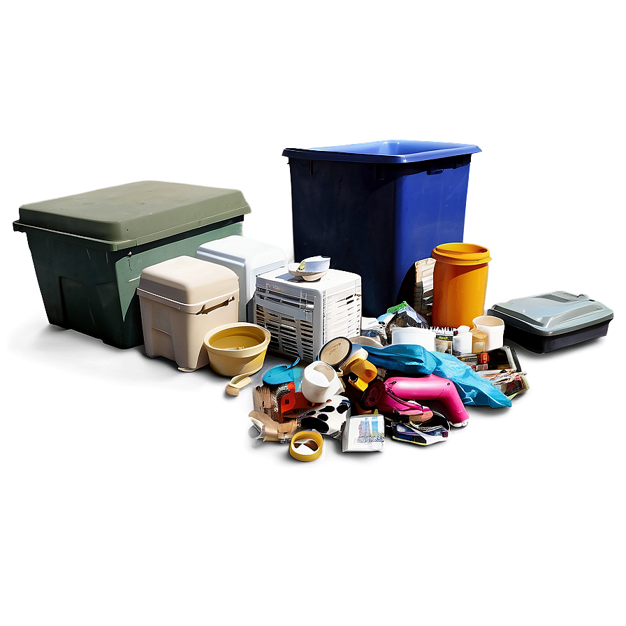 Household Junk Collection Png 22