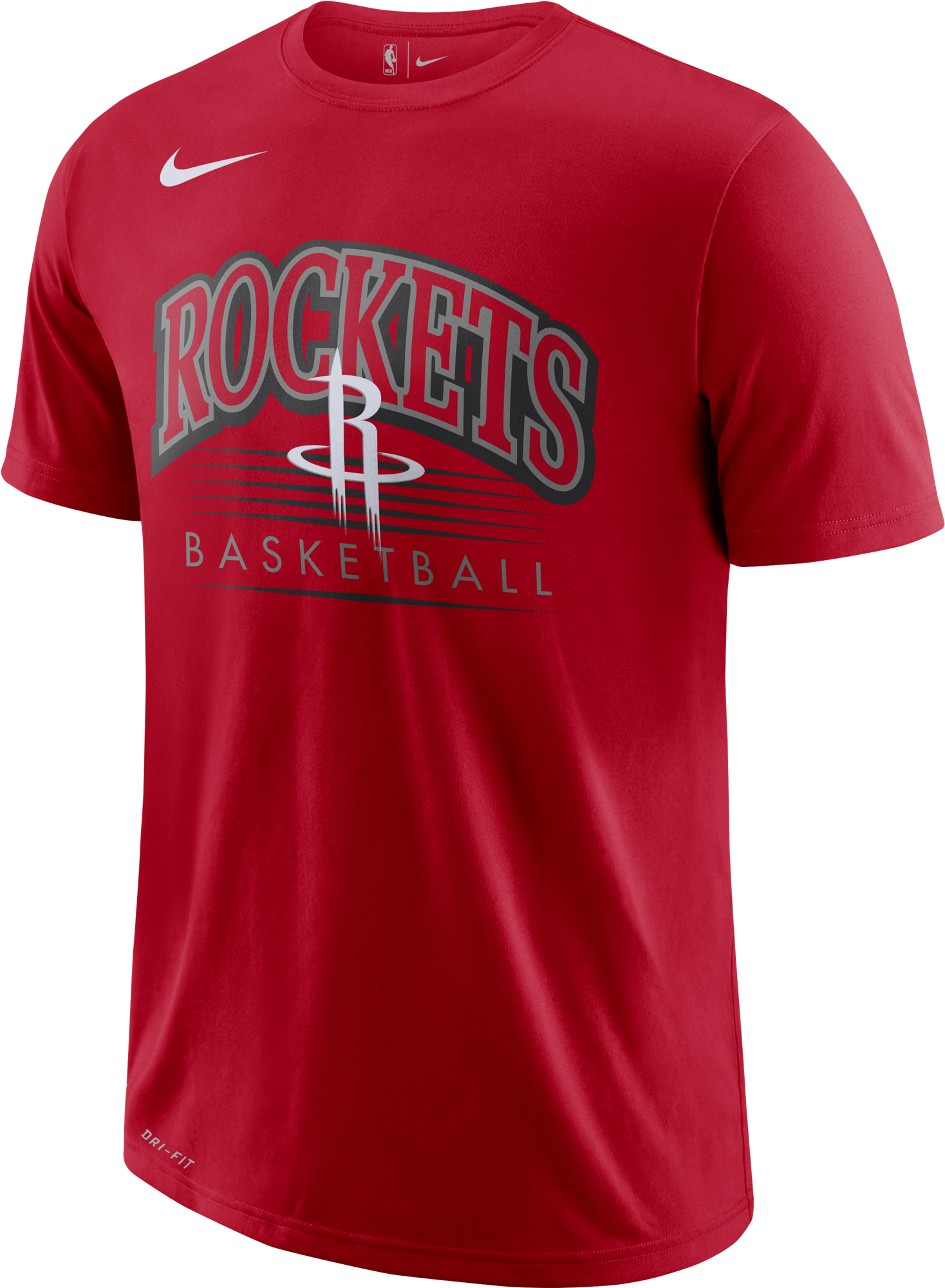 Houston Rockets Nike T Shirt Red