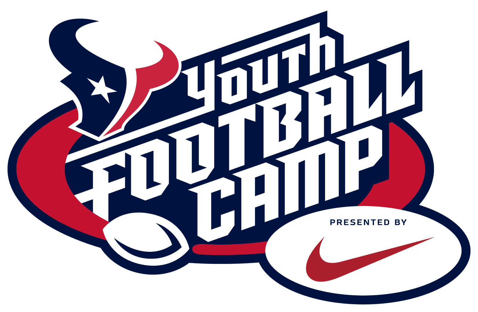 Houston Texans Youth Football Camp Logo