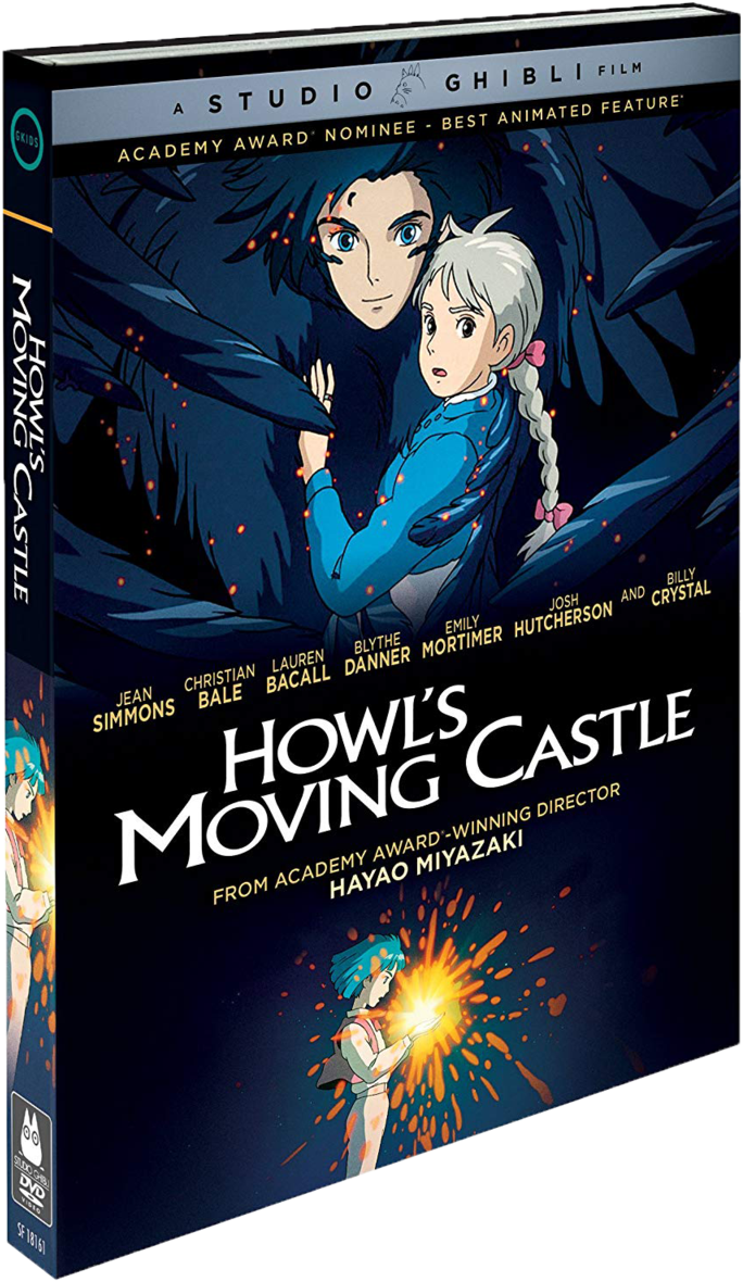 Howls Moving Castle D V D Cover