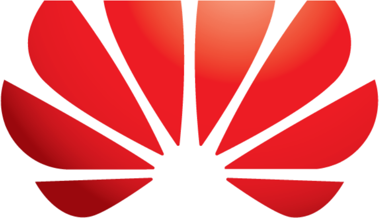 Huawei Logo Red Flower Design