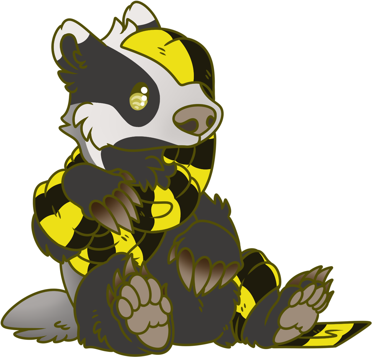 Hufflepuff Badger Mascot