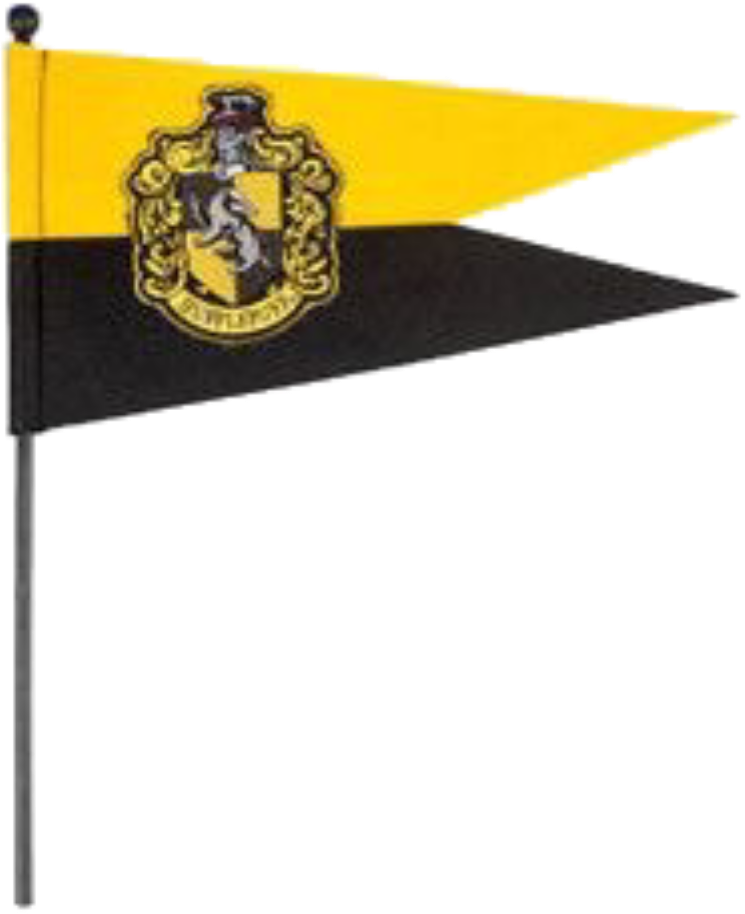 Hufflepuff House Flag Harry Potter