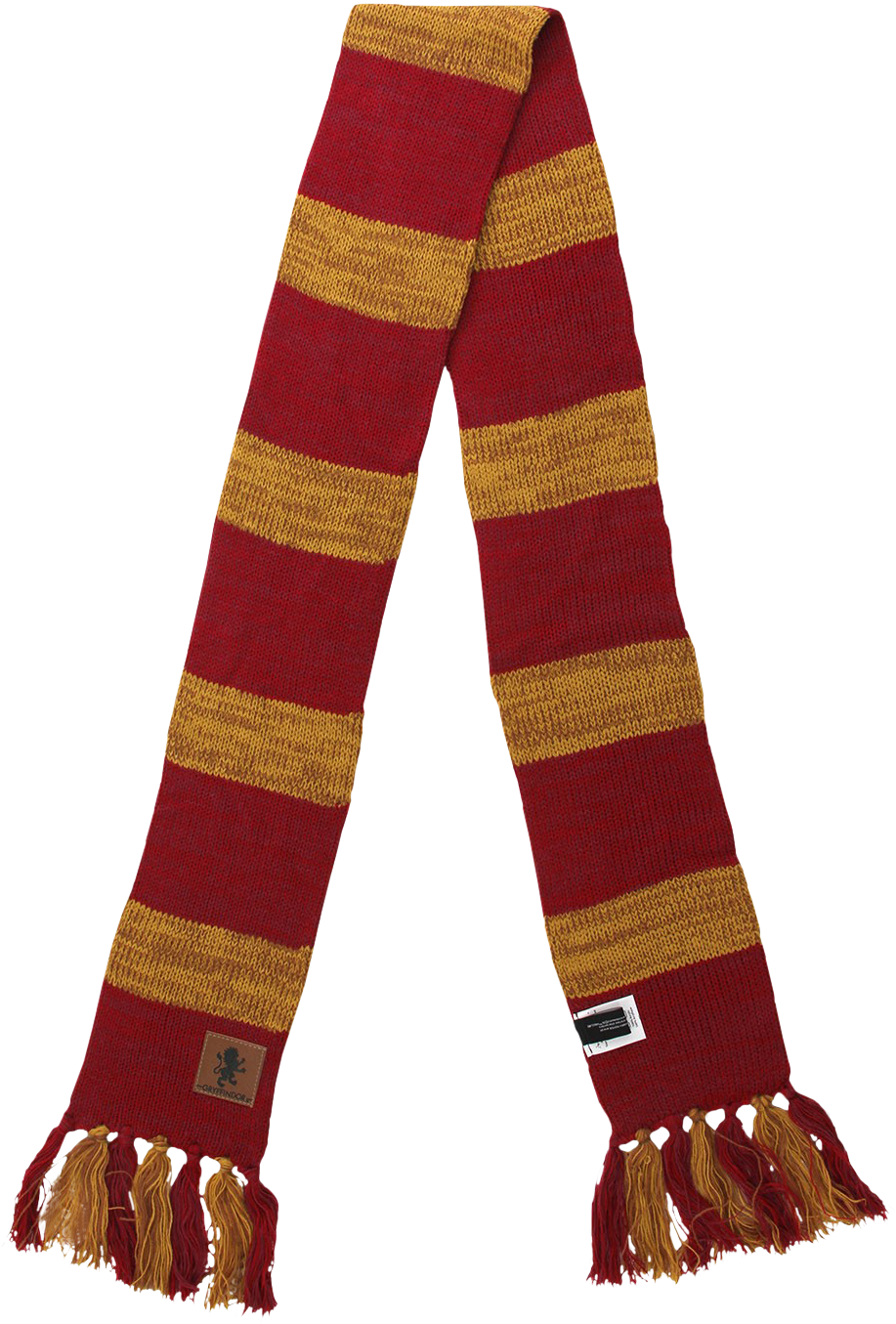 Hufflepuff Style Striped Scarf