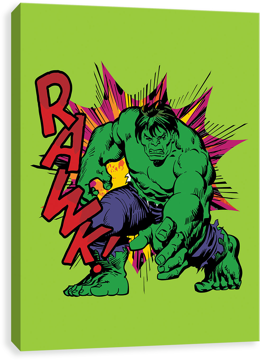 Hulk Comic Style Artwork