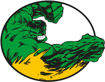 Hulk Comic Style Logo