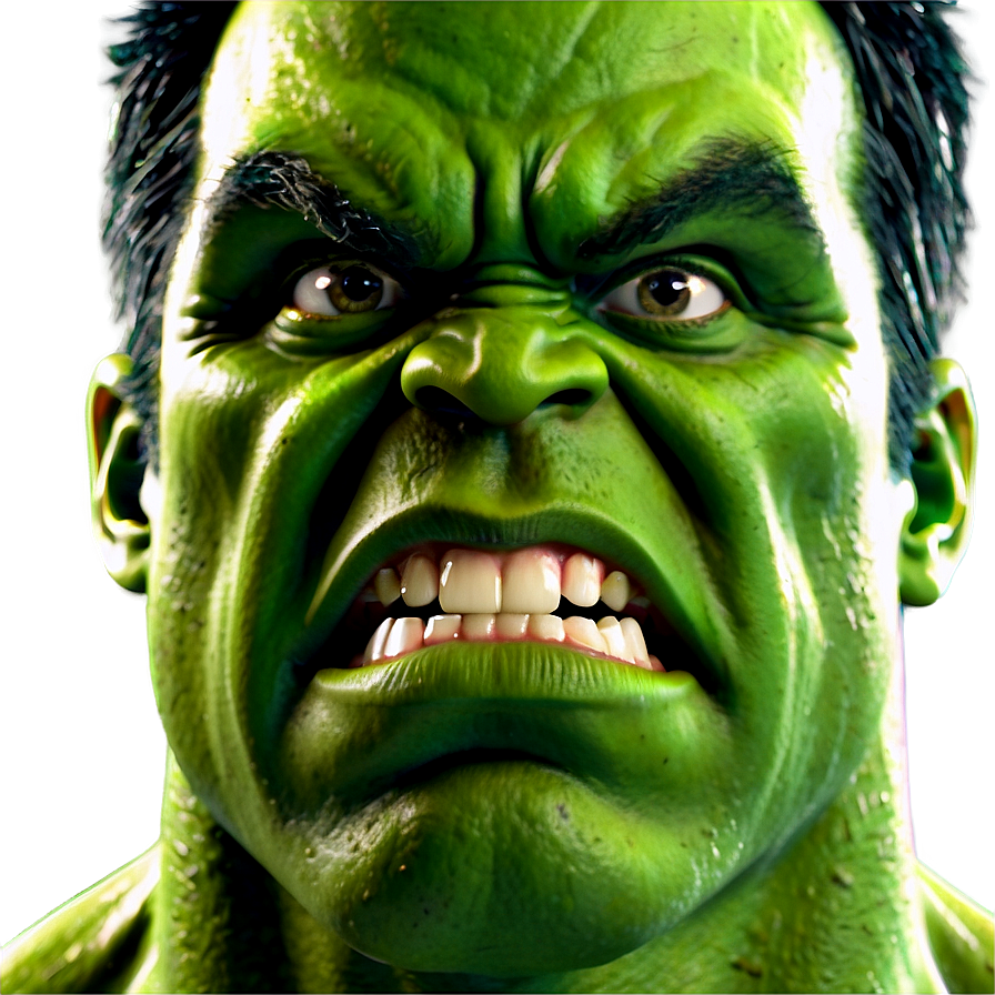 Hulk Face Caricature Png 06272024