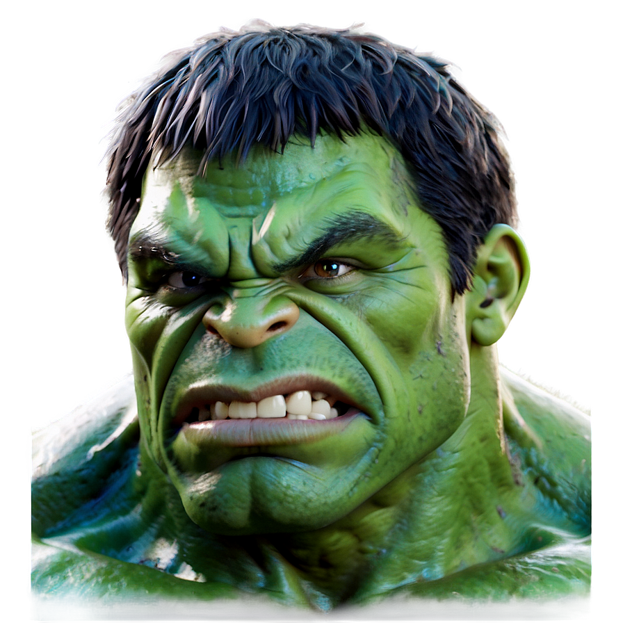 Hulk Face Caricature Png 06272024