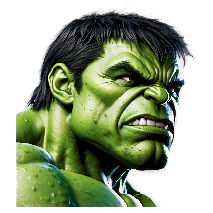 Hulk Face Sketch Png 06272024