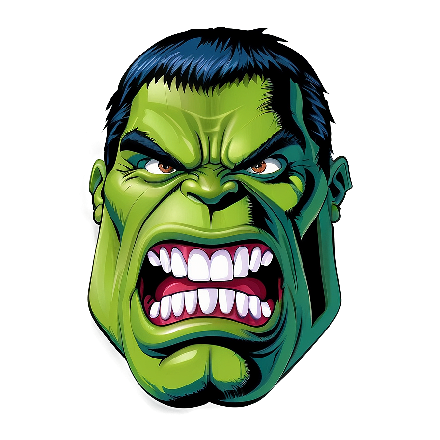 Hulk Face Vector Png 06272024