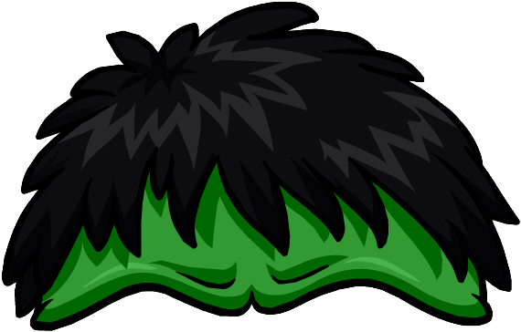 Hulk Hairand Eyebrows Logo