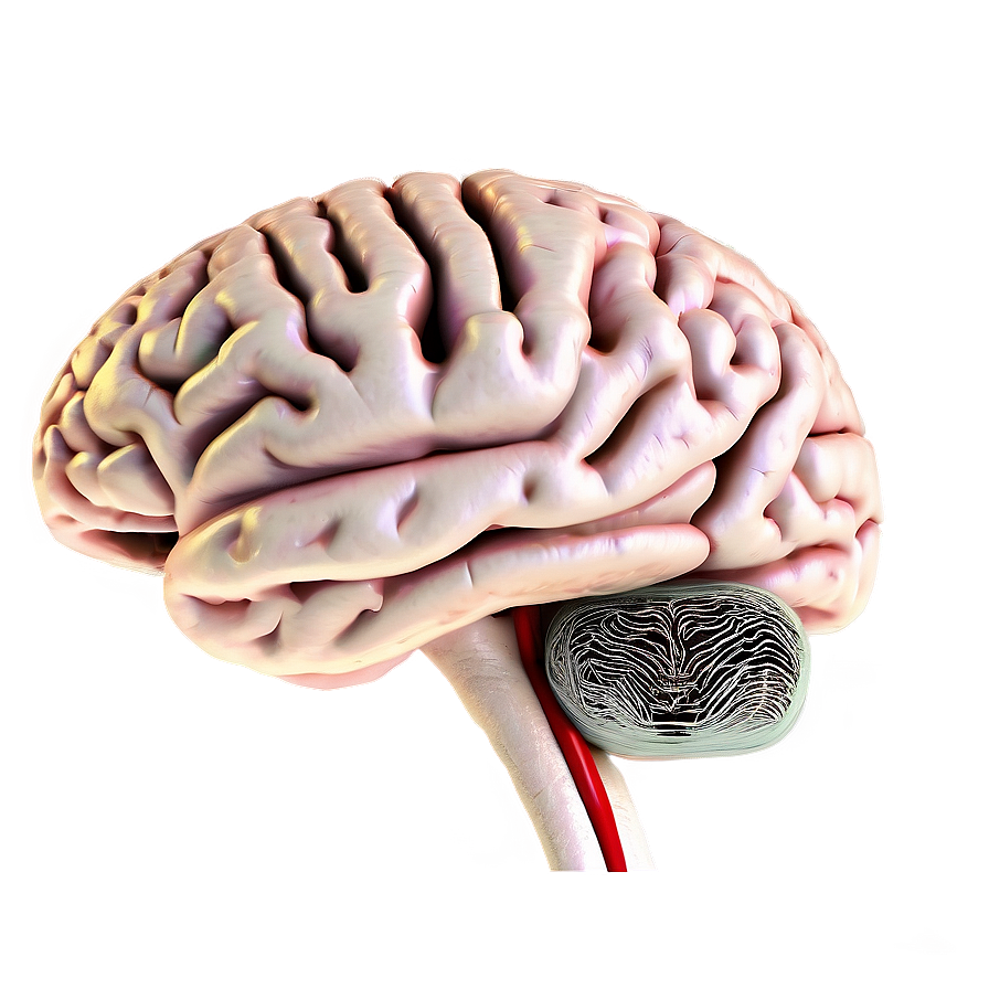 Human Brain With Labels Png 56