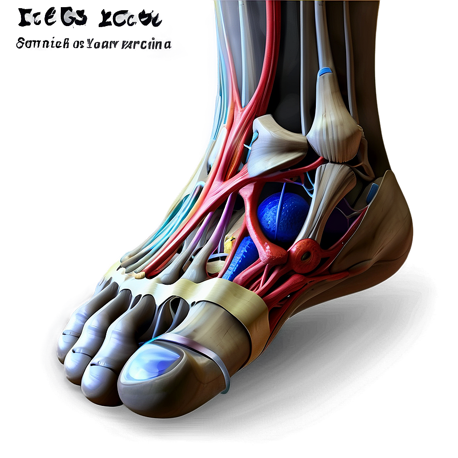 Human Foot Anatomy Png 8