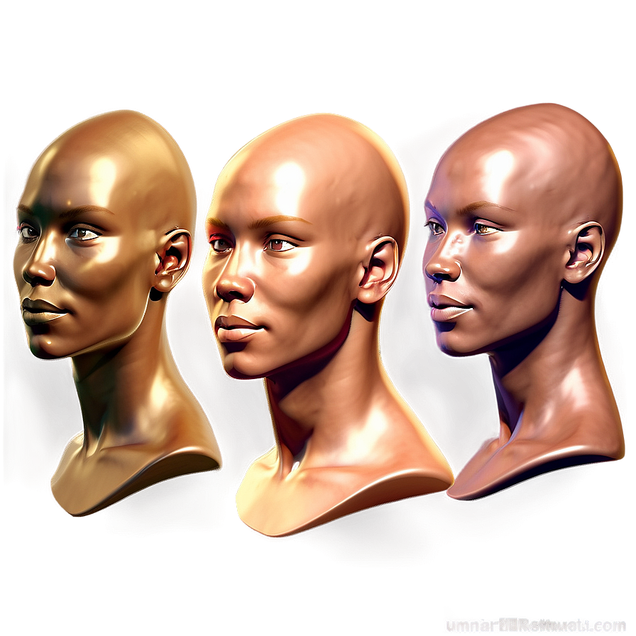 Human Head Reference For Artists Png 7