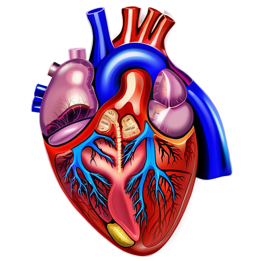 Human Heart Anatomy Diagram Png 06122024