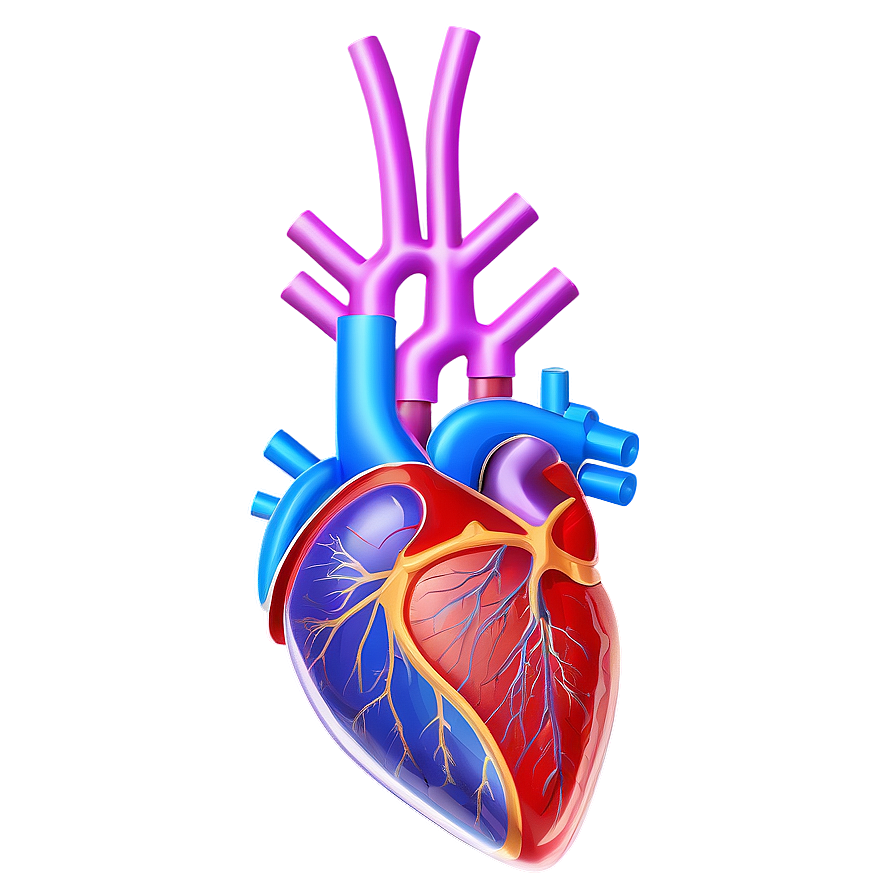 Human Heart Anatomy Diagram Png Vfn