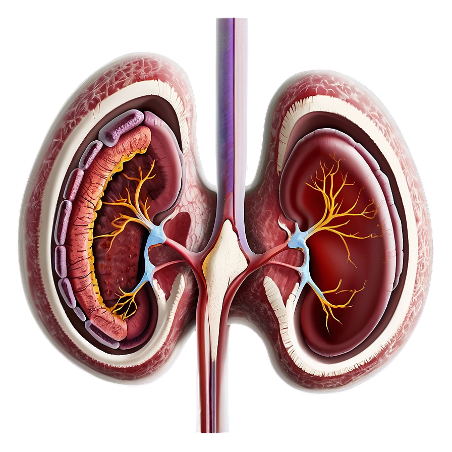 Human Kidney Anatomy Png 05242024