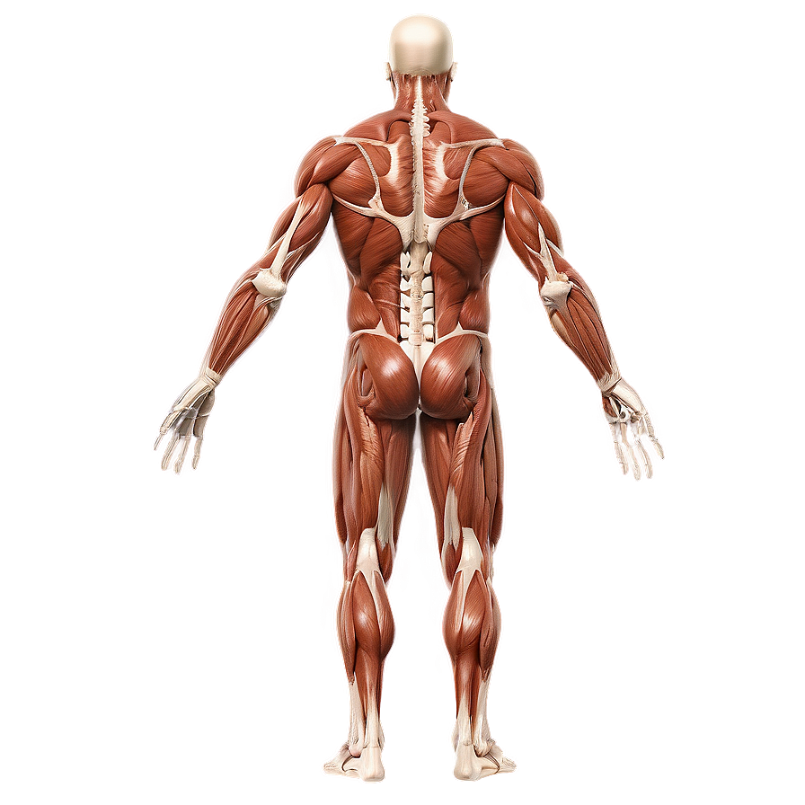 Human Muscular System Diagram Png Nyr