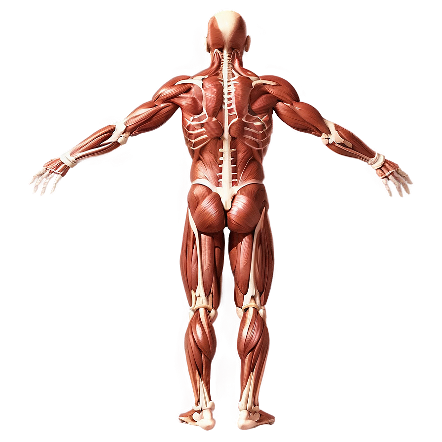 Human Muscular System Diagram Png Vjw23