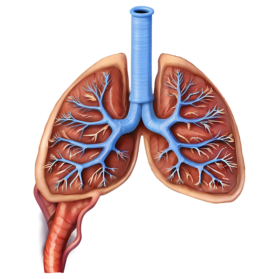 Human Respiratory System Png 06132024