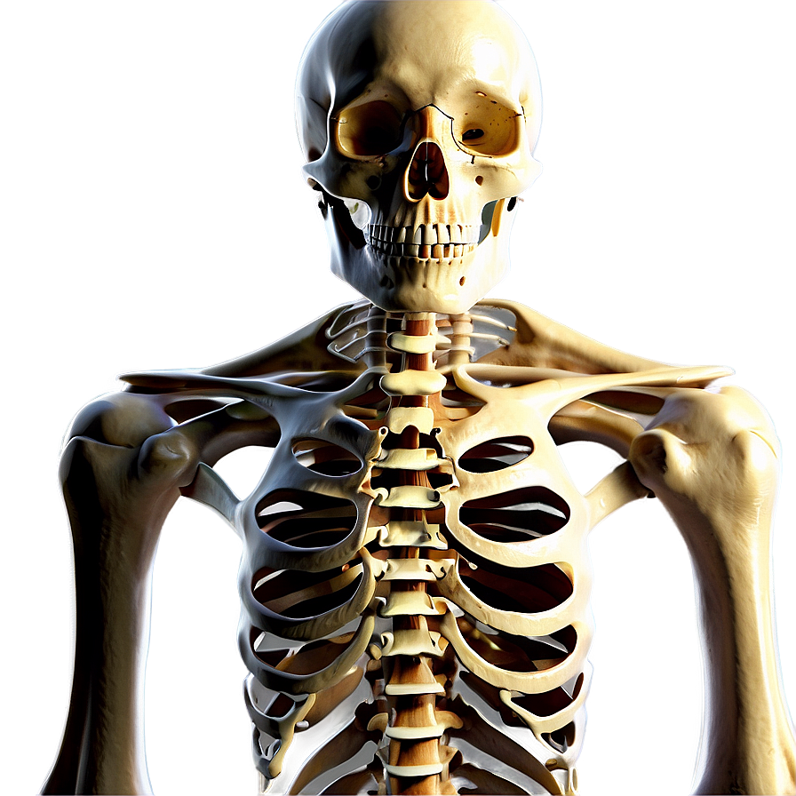 Human Skeleton For Medical Study Png 06262024