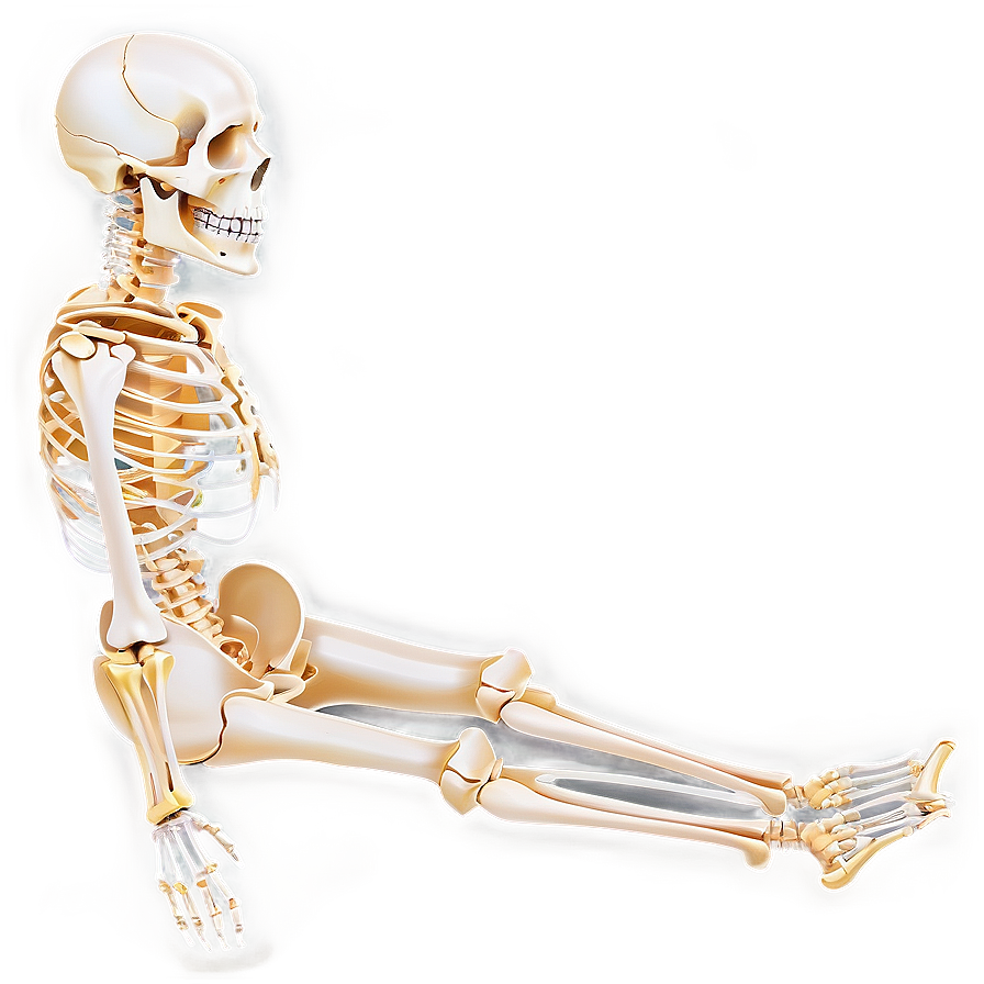 Human Skeleton For Physiotherapy Png Sai