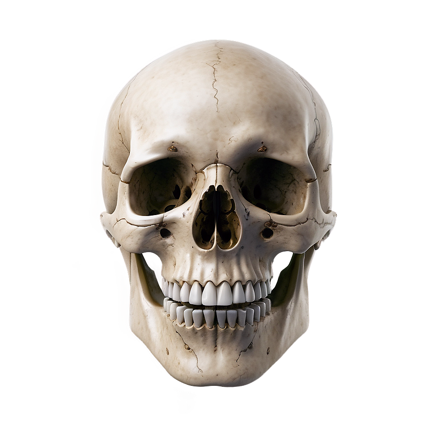 Human Skull And Bones Png 50