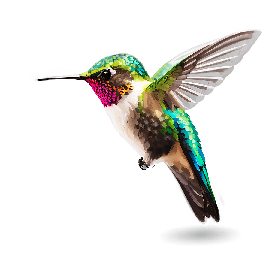 Hummingbird Side View Png 69