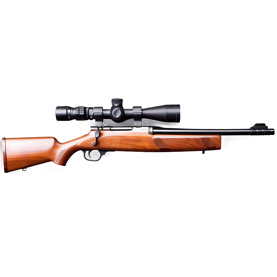 Hunting Rifle With Scope Image Png Oml