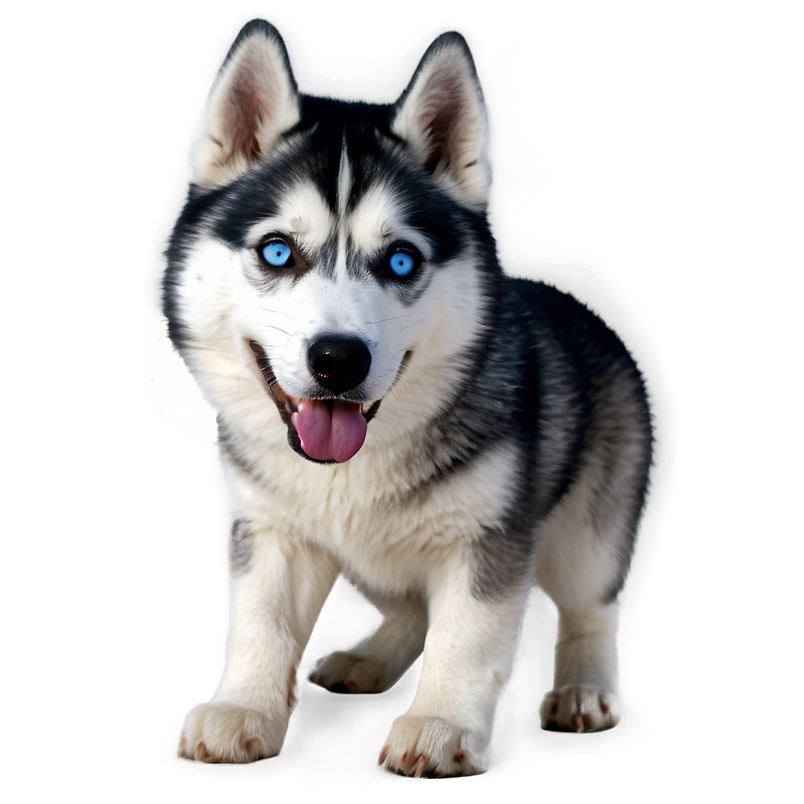 Husky With Blue Eyes Png 06112024