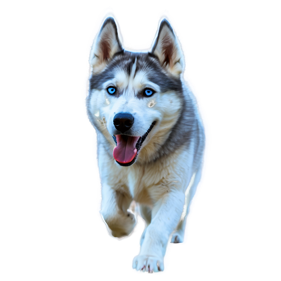 Husky With Snowy Background Png Yeg91