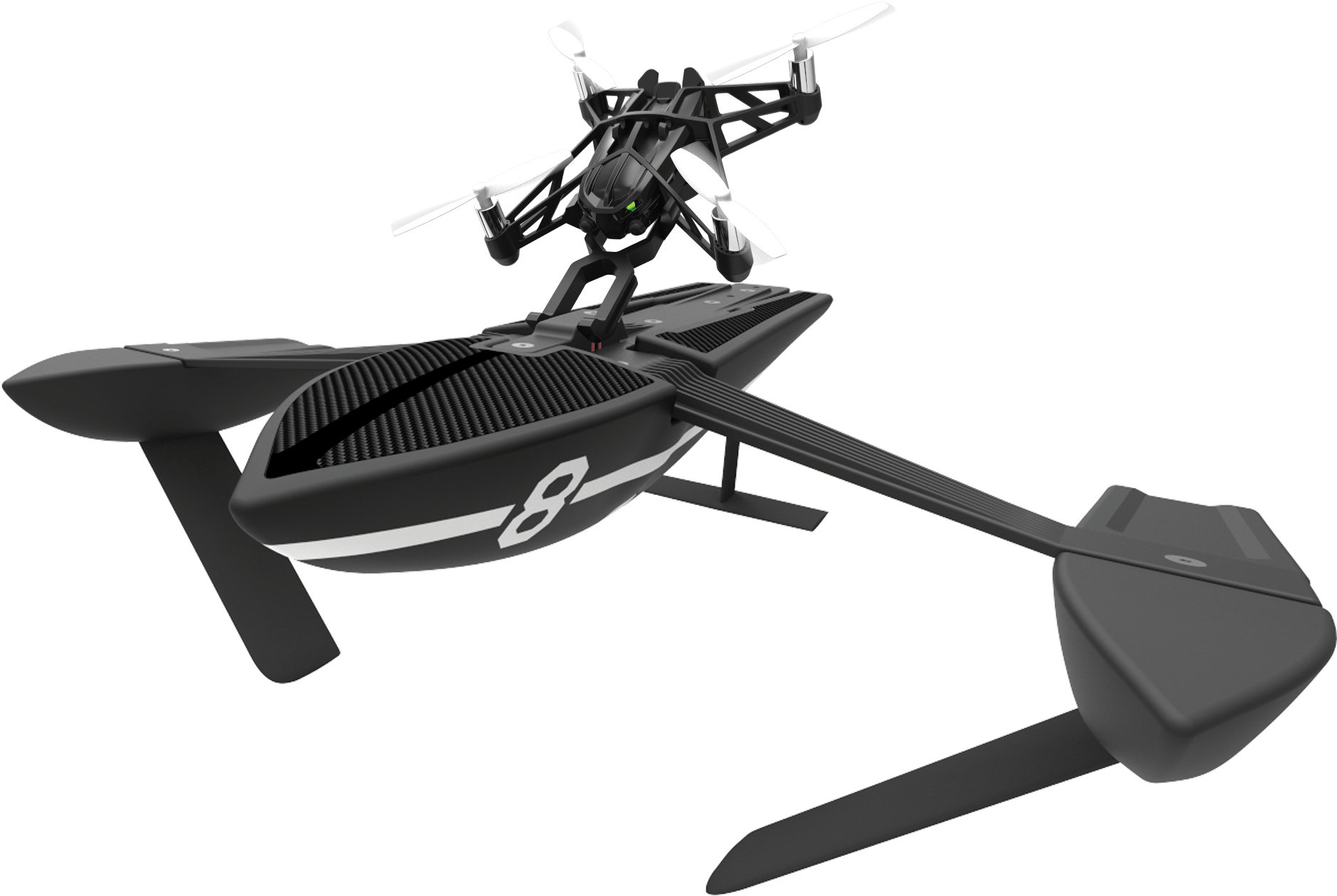 Hydrofoil Equipped Drone