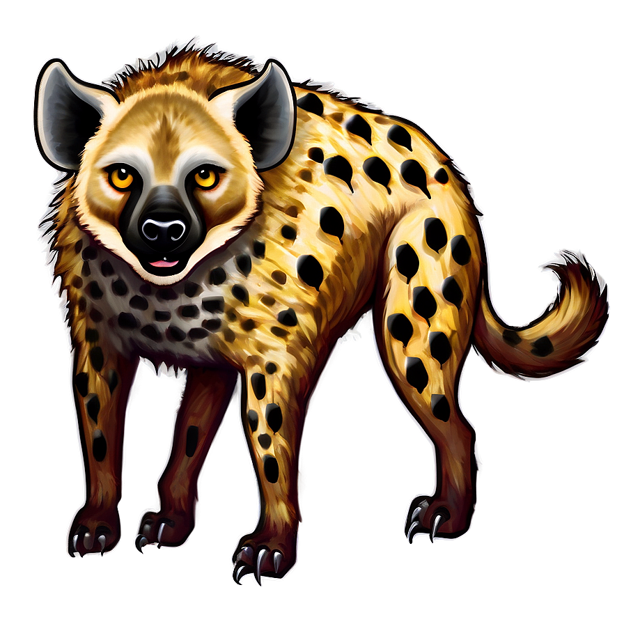 Hyena Illustration Png 06112024