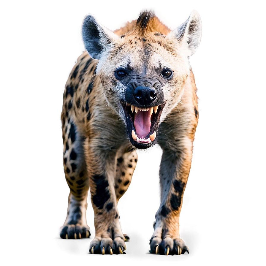 Hyena Roaring Loudly Png Vls