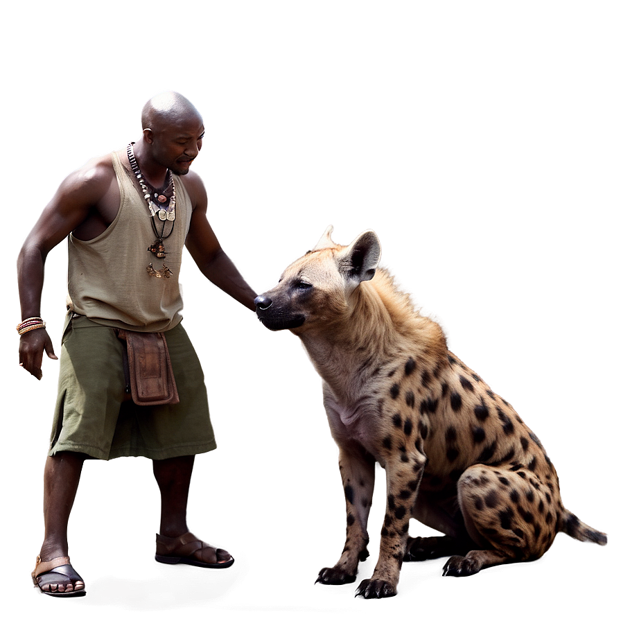 Hyena Whisperer Fantasy Png 06112024