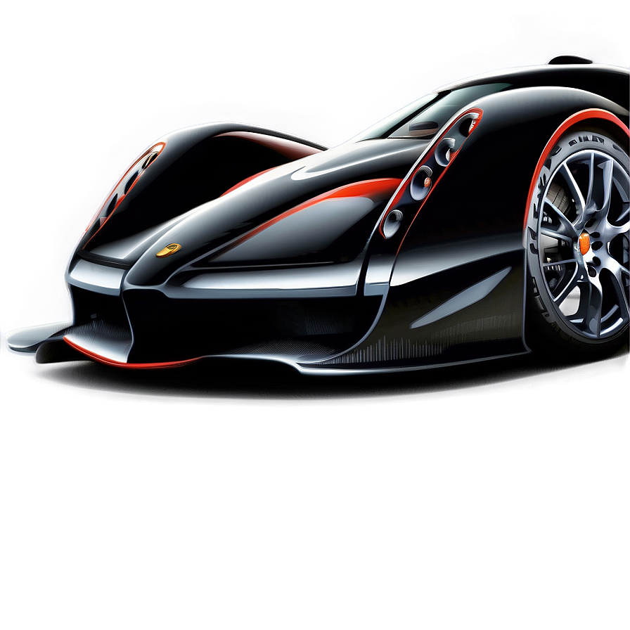 Hypercar Vector Illustration Png 13