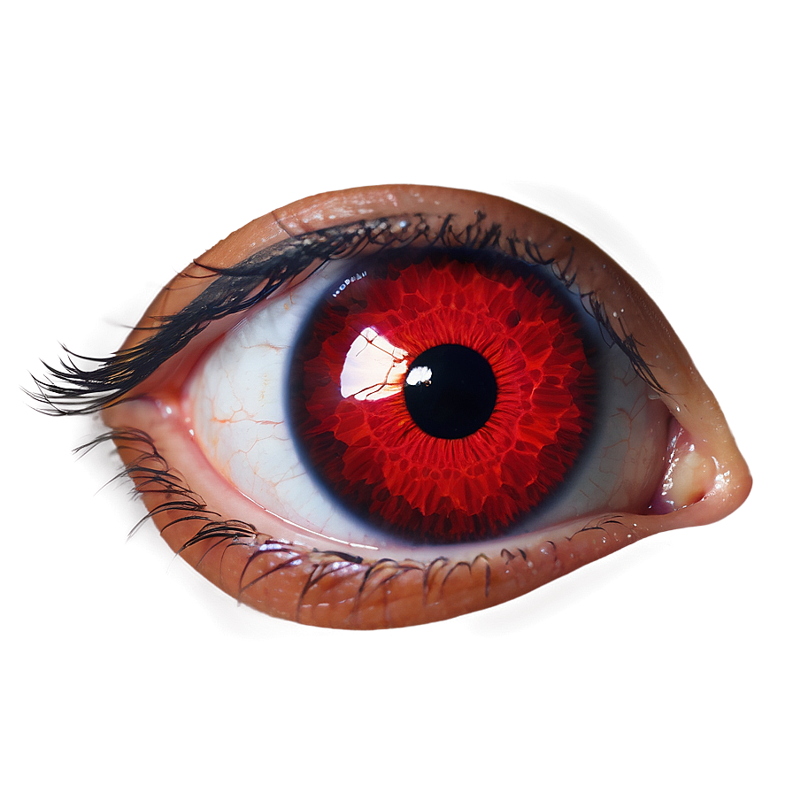 Hypnotic Red Eye Glow Png Kpr39