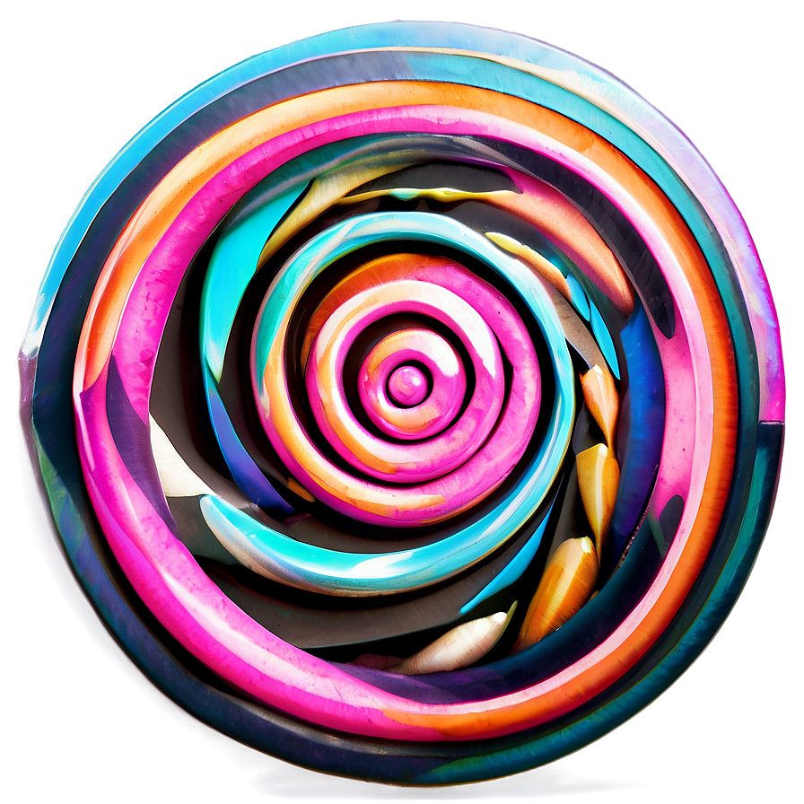 Hypnotic Spiral Icon Png Heo