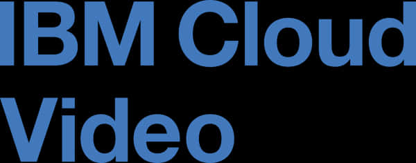 I B M_ Cloud_ Video_ Text_ Logo