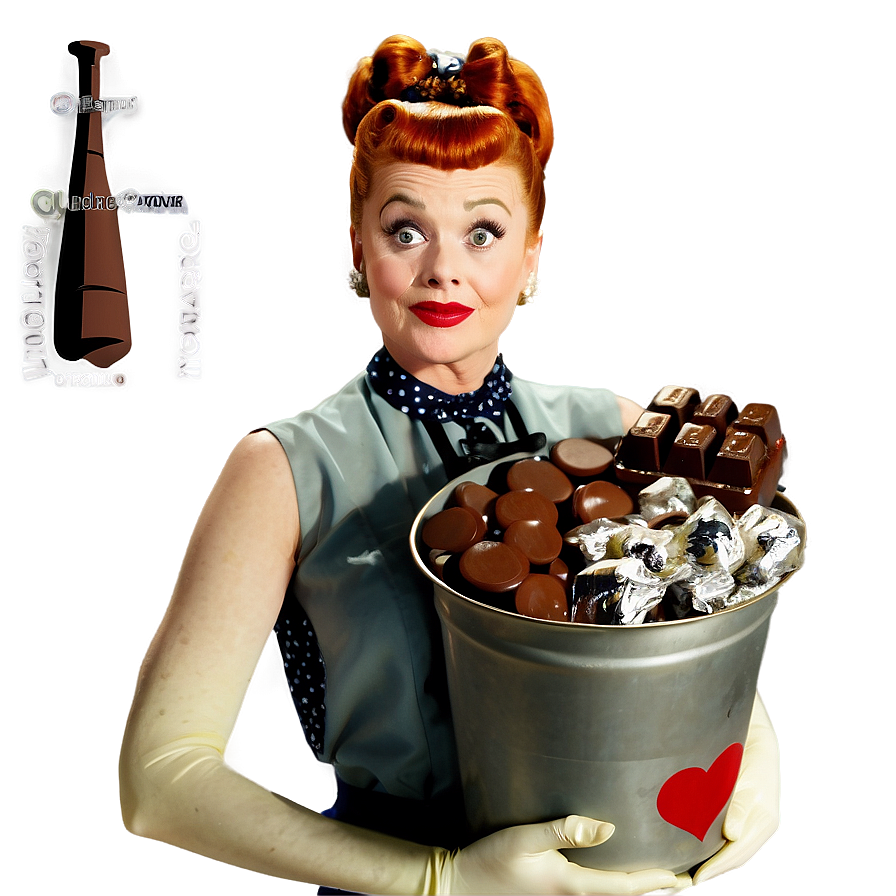 I Love Lucy Chocolate Factory Png 06242024