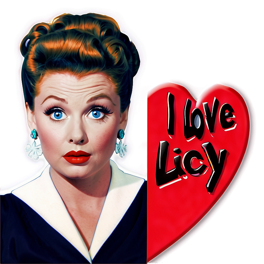 I Love Lucy Unique Logo Png Ghx