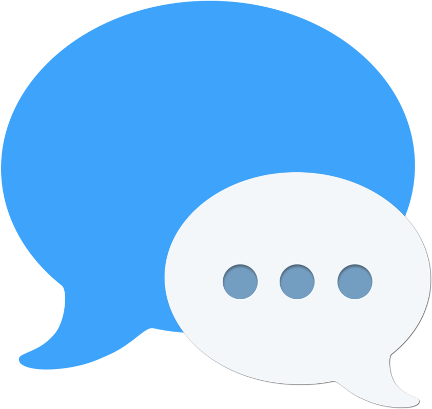 I Message Chat Bubbles Icon