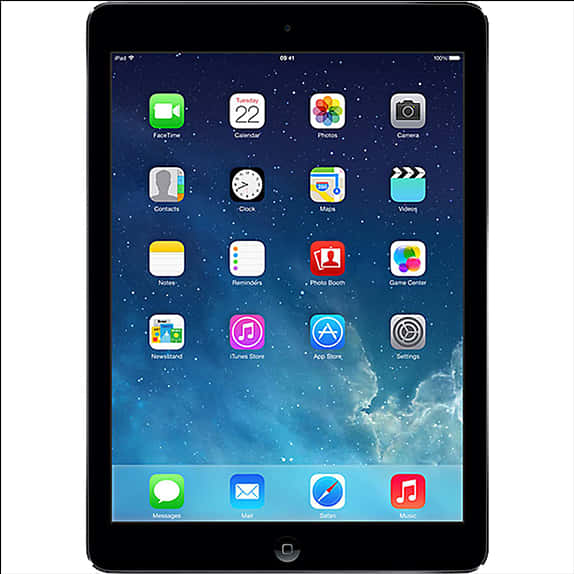 I Pad Home Screen Display