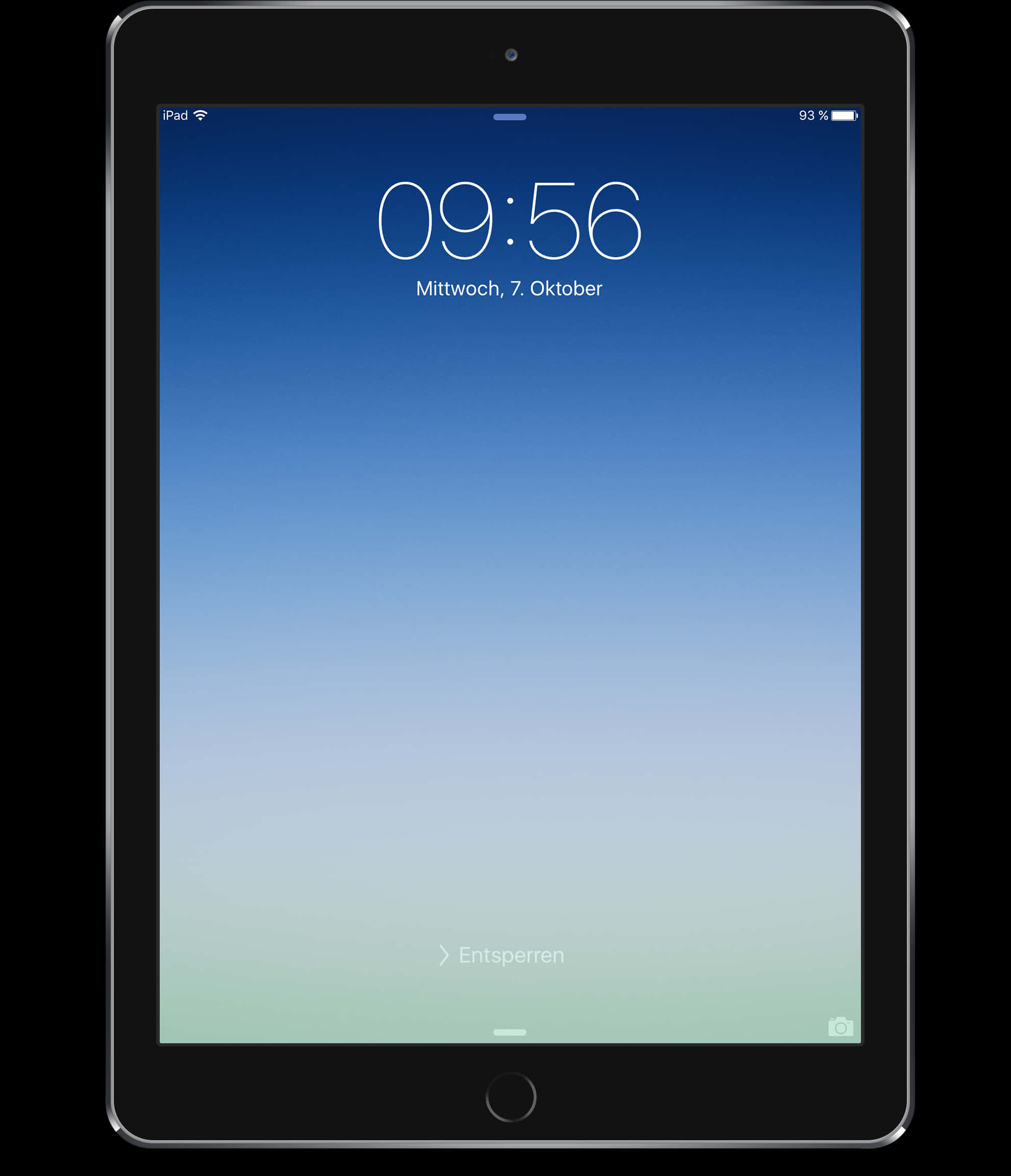 I Pad Lock Screen Display