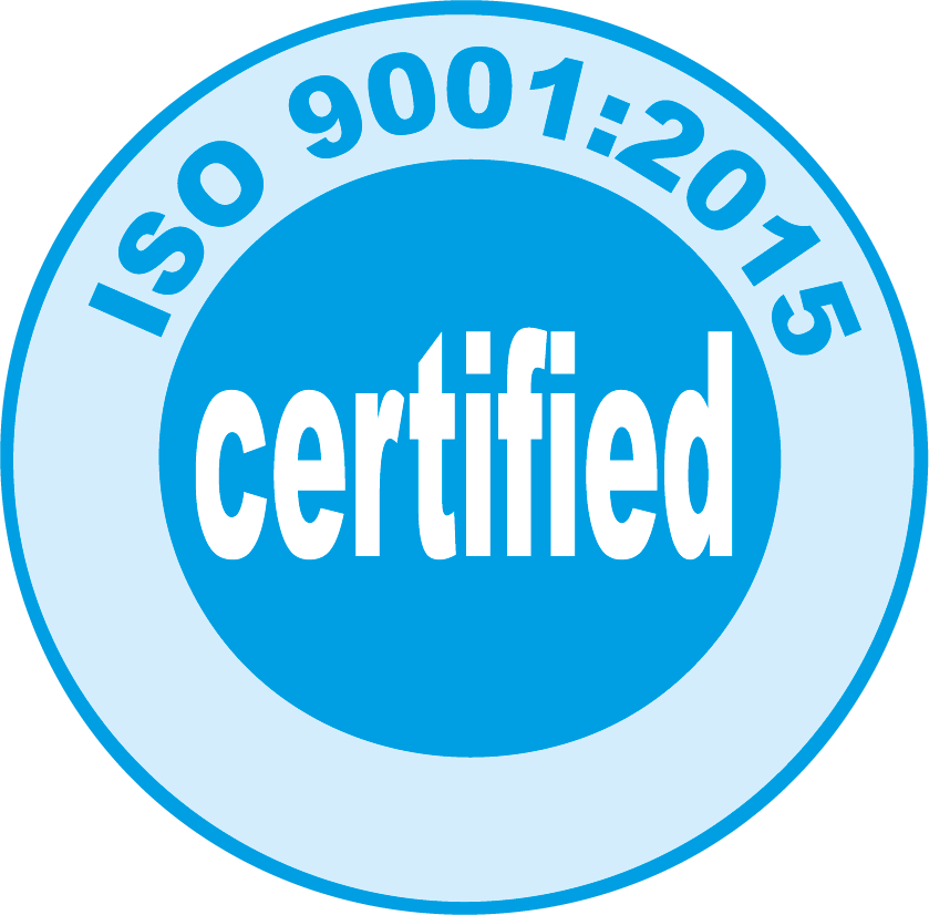 I S O90012015 Certified Seal