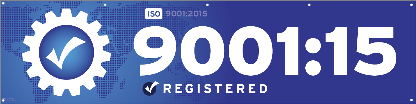 I S O90012015 Registered Certification Banner