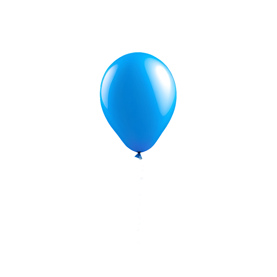 Ice Blue Balloons Png Njv