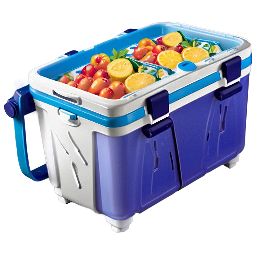 Ice Cooler With Cup Holders Png 06292024