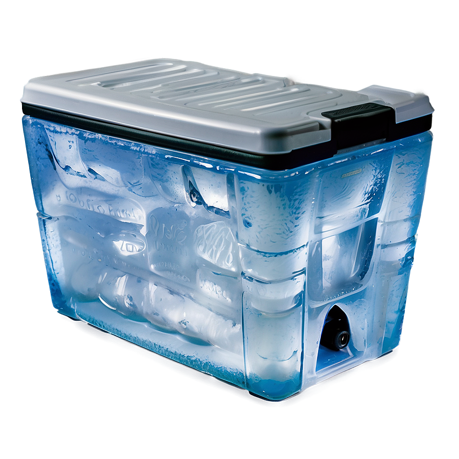 Ice Cooler With Drain Png 06292024