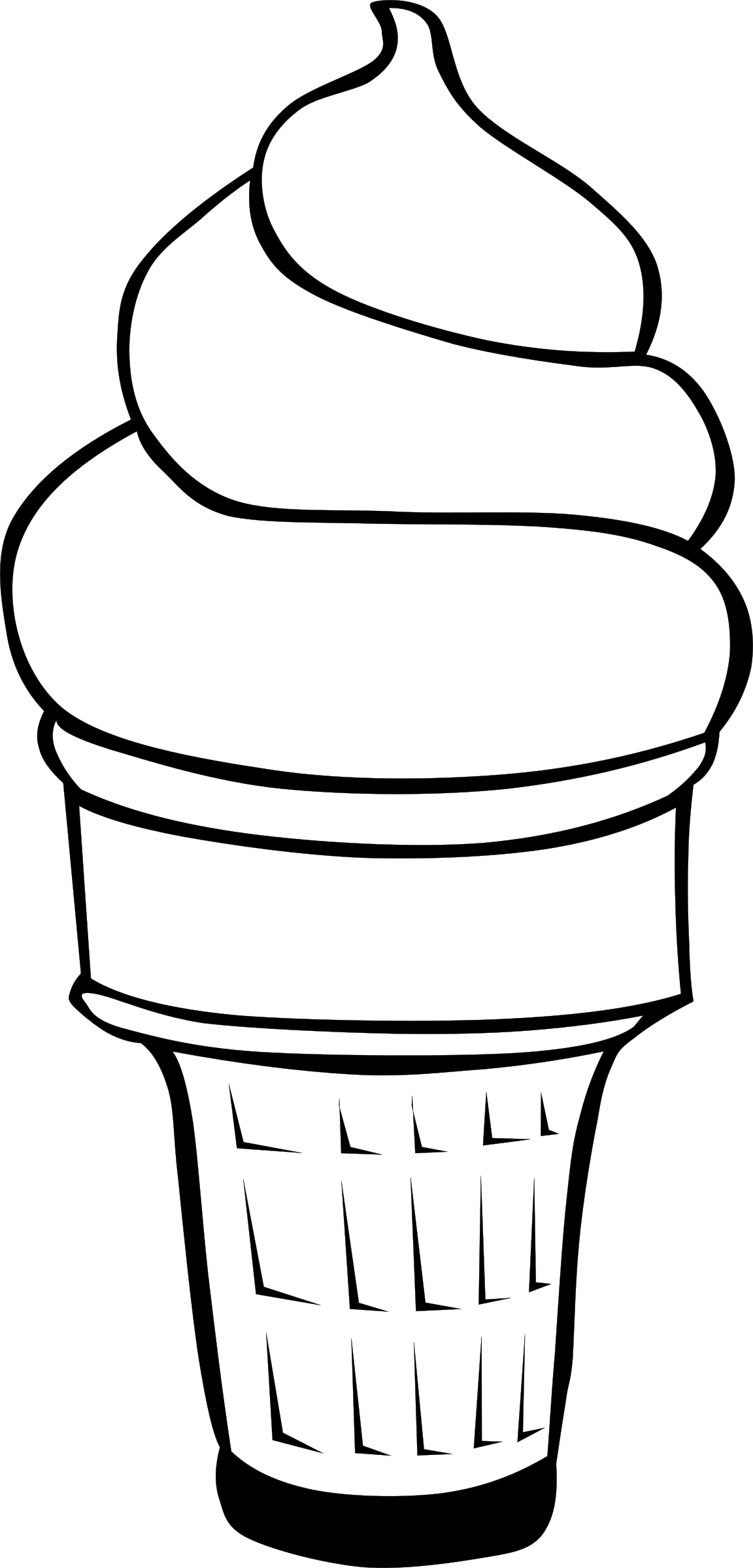 Ice Cream Cone Clipart